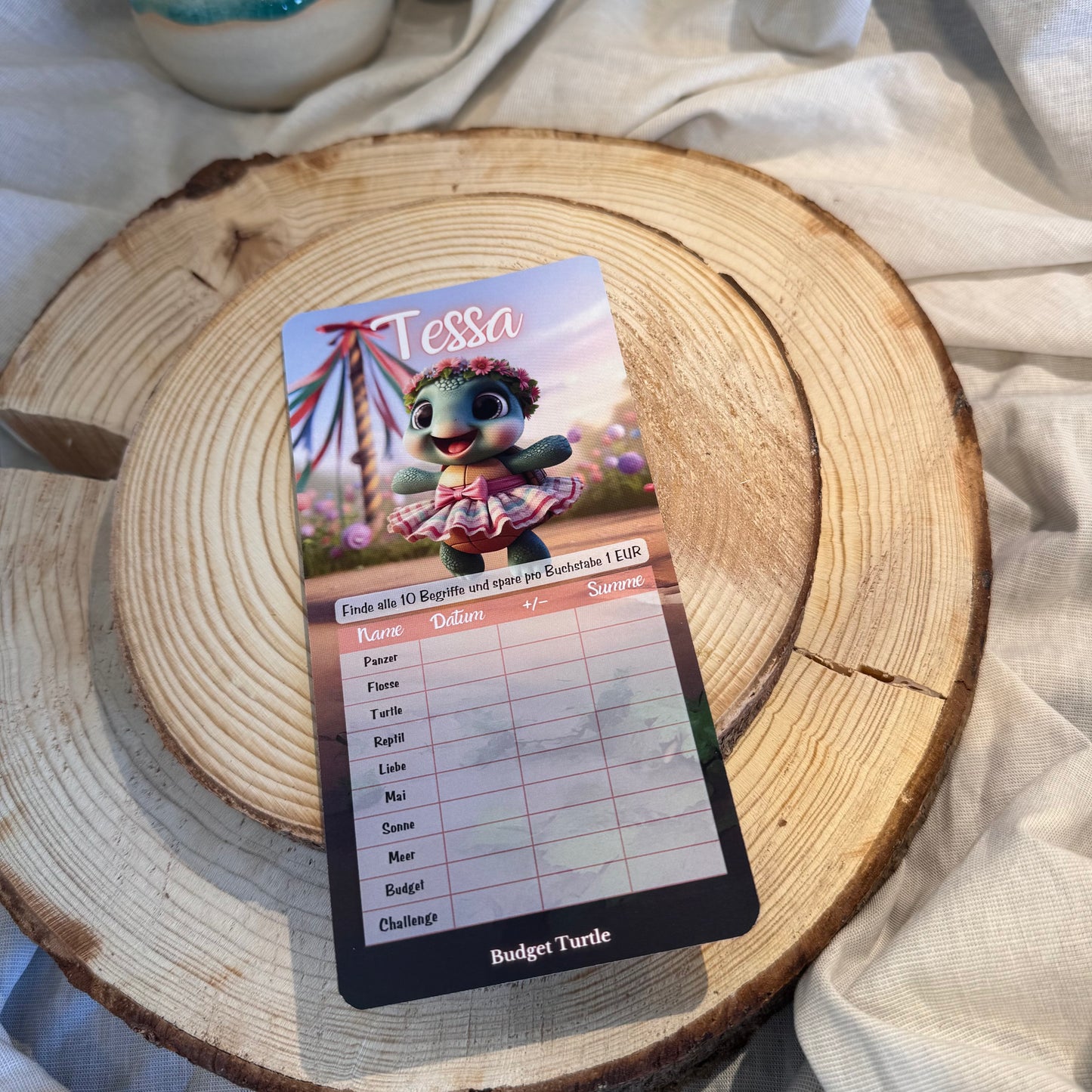 Wortsuche-Challenge Tessa // Turtle Challenge // Budgetplanung // Sparchallenge// Challenge mit Tracker