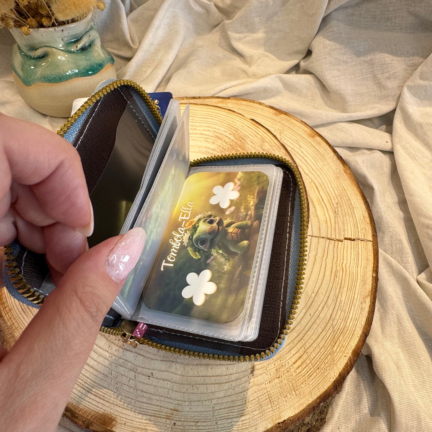 Mini 52 Wochen Kartenchallenge // Schildkröten Sparchallenge // mit Lose, Sticker Dashboard und Tracker