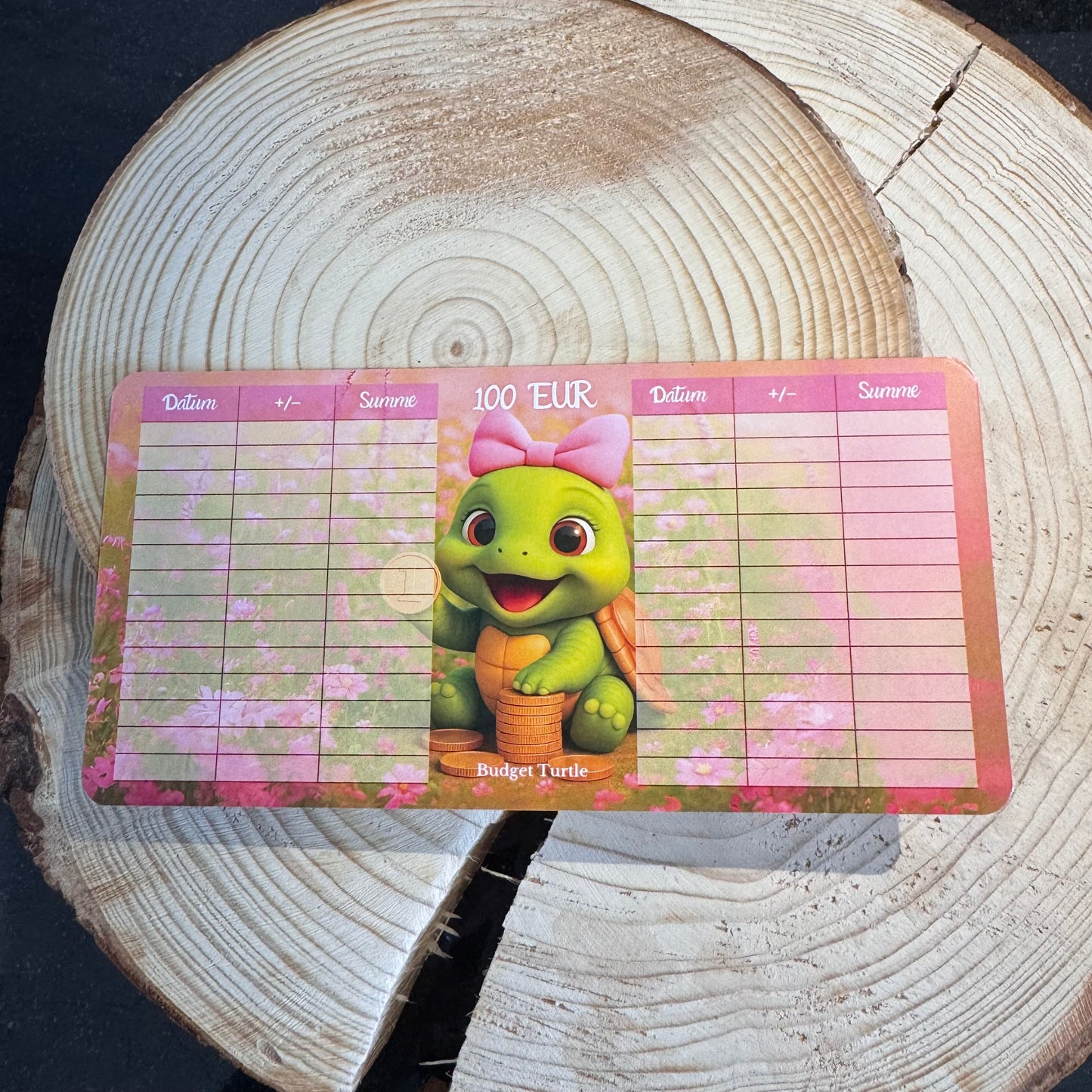 Small gel challenge You're Turtley Awesome // Budget planning // Savings challenge // Challenge with tracker