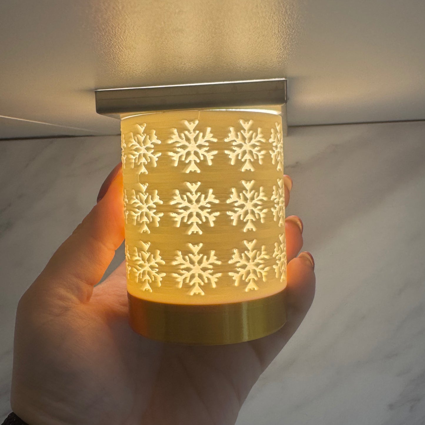 Becher Schneeflocke // 3D gedruckt