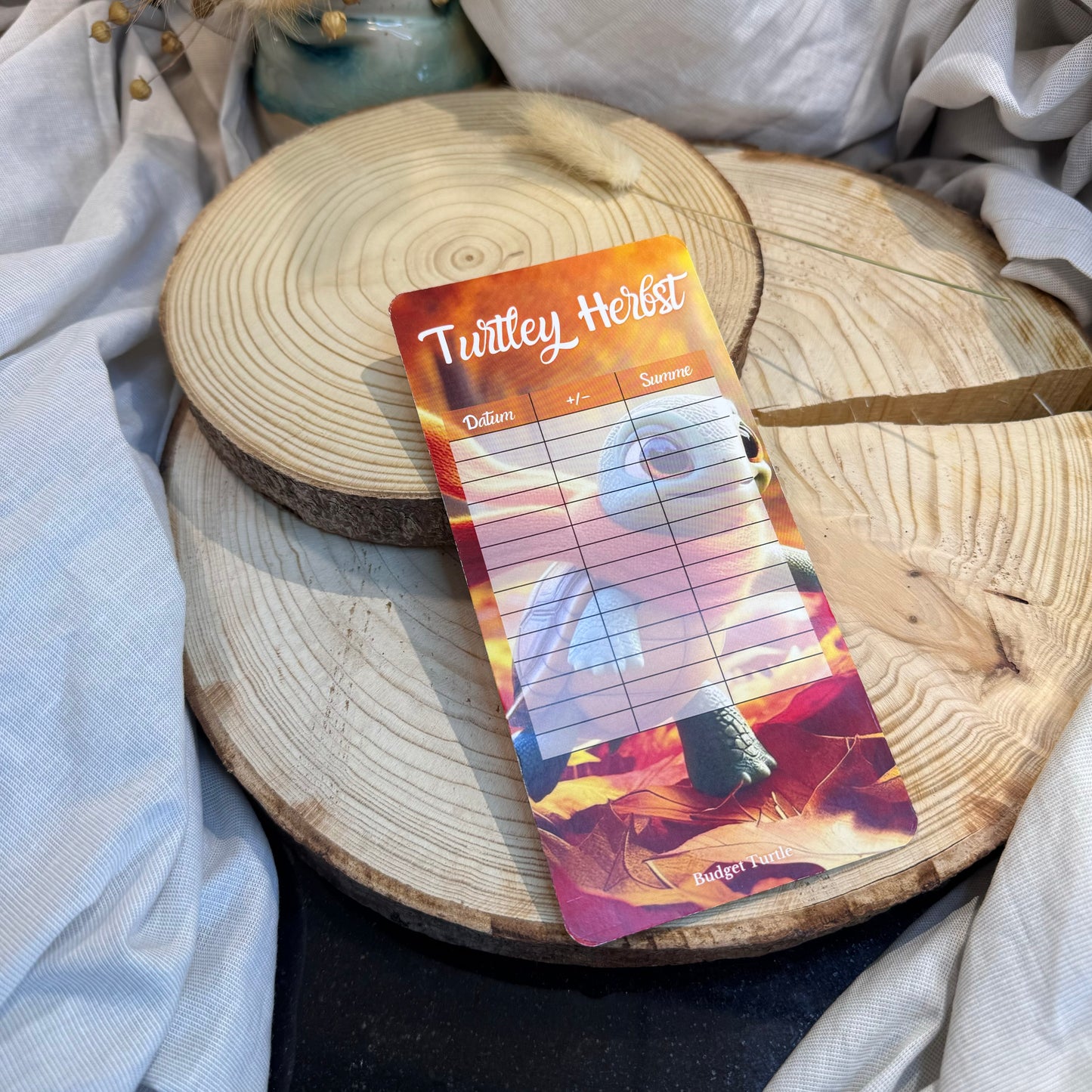 Turtley Herbst // Budgetplanung // Sparchallenge // Challenge mit Tracker // Rubbel-&Würfelchallenge