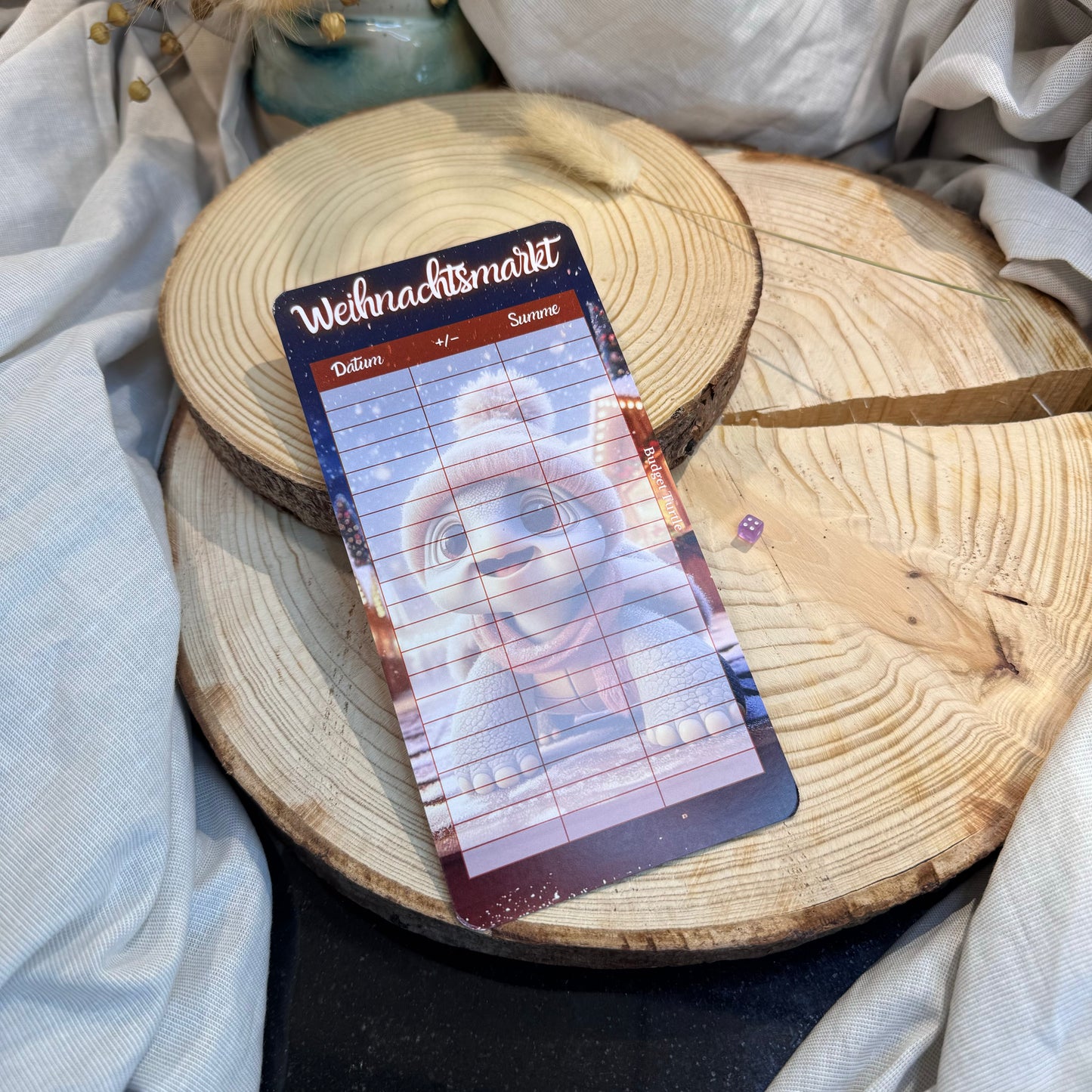 Würfel und Rubbel-Challenge Weihnachtsmarkt // Budgetplanung // Sparchallenge// Würfelstraße // Challenge mit Tracker