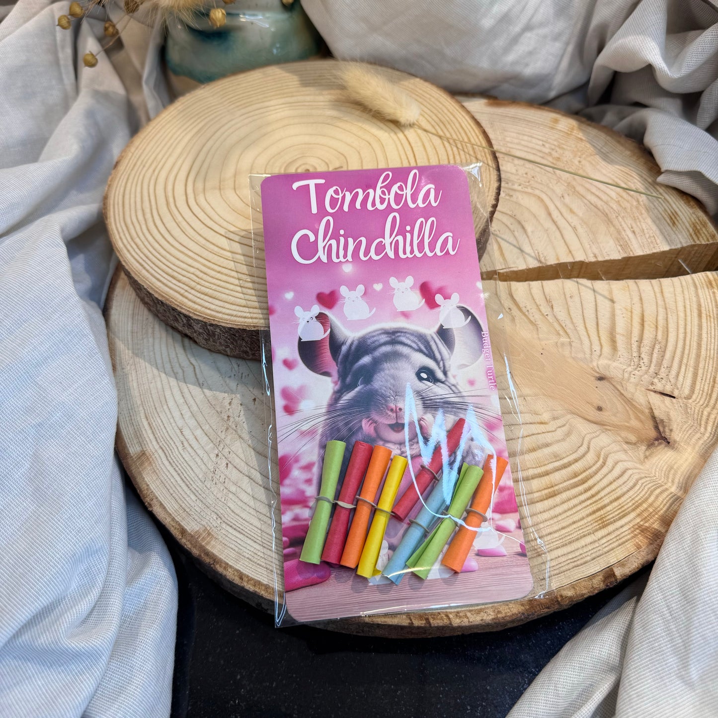 Los-Challenge Tombola Chinchilla // Budgetplanung // Sparchallenge // Challenge mit Tracker und 8 Losen