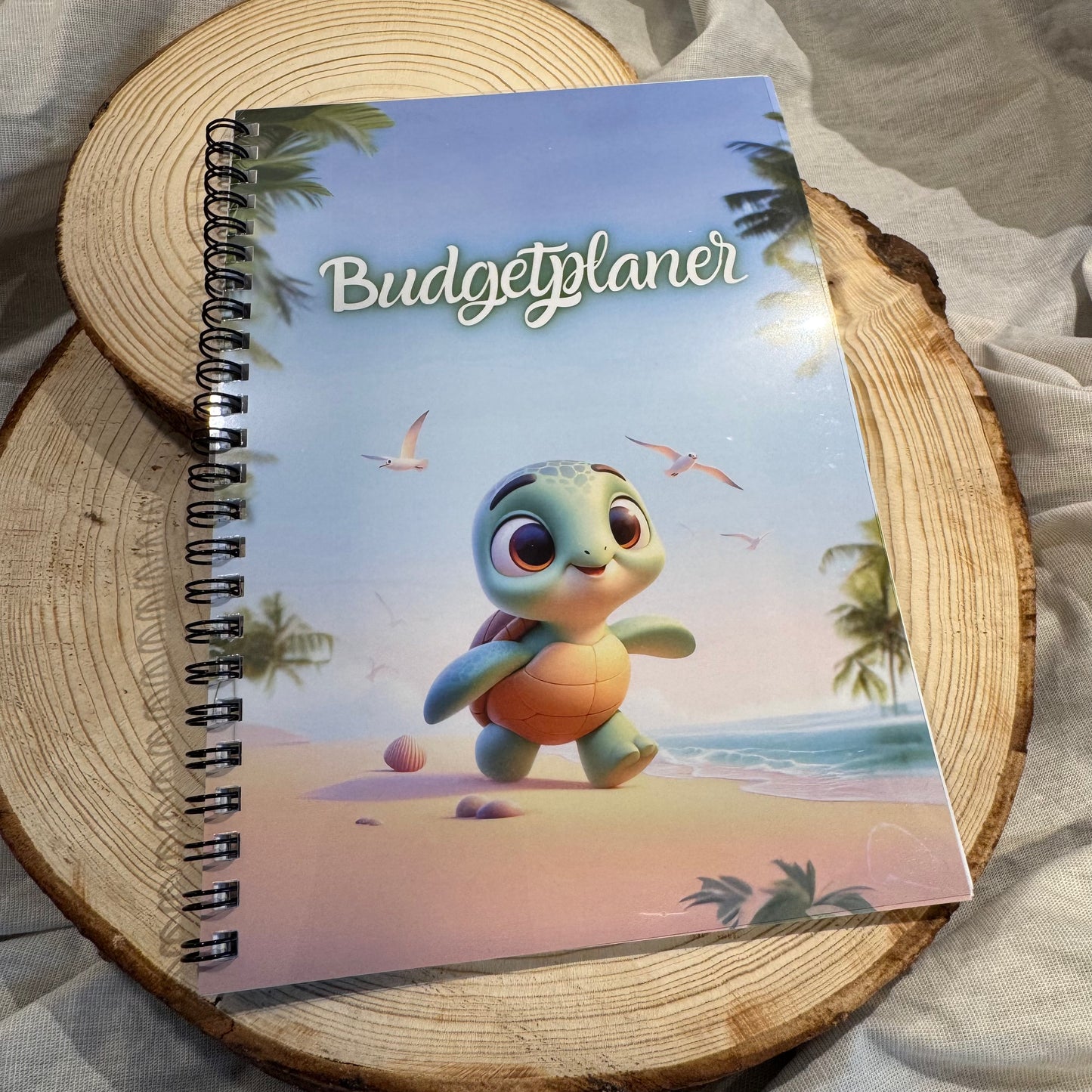 Turtle Budgetplaner DinA5 // Jahresplaner zum Budgetieren // Ringbuch // Umschlagmethode