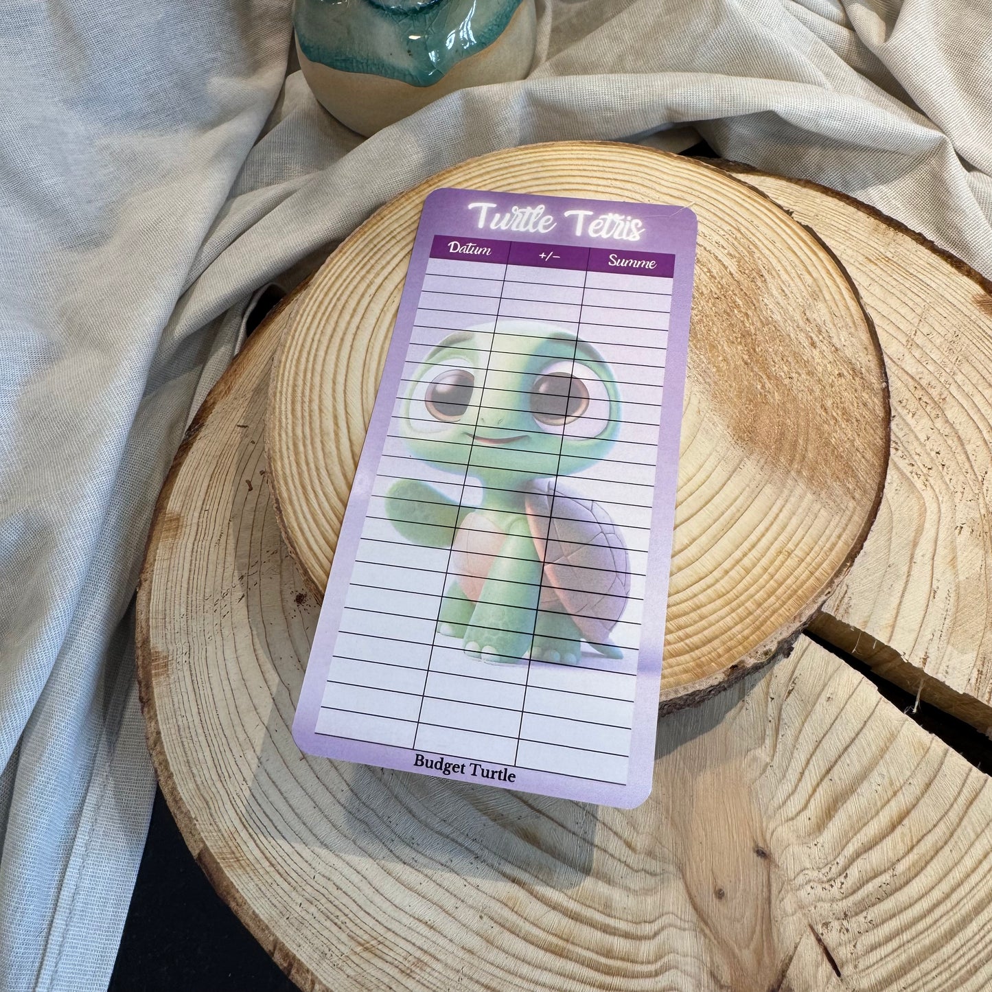 Turtle Tetris // Budgetplanung // Sparchallenge // Challenge mit Würfel & Tracker