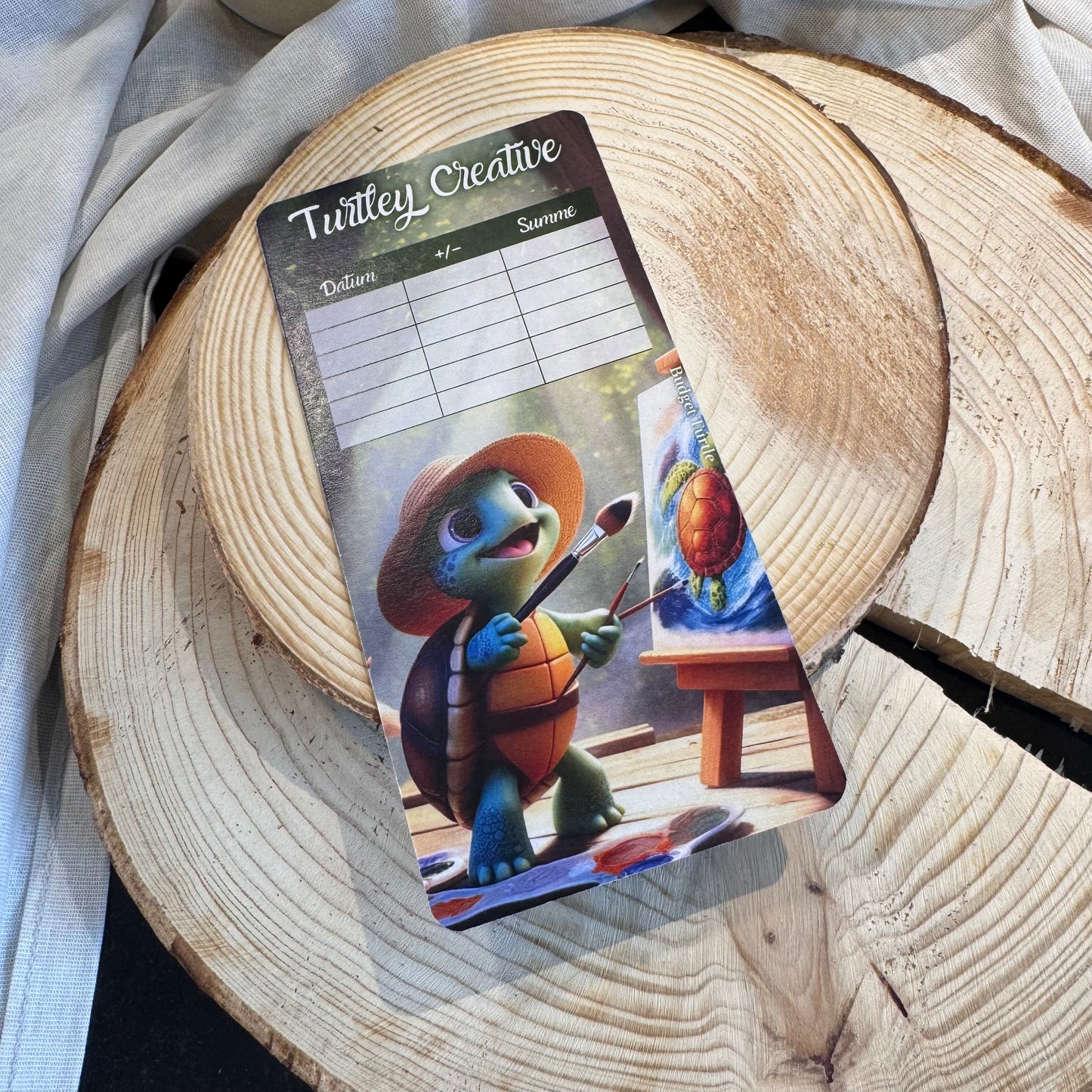 Turtley Creative // Budgetplanung // Sparchallenge // Challenge mit Tracker