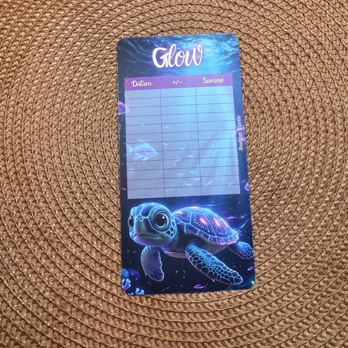 GLOW // Budgetplanung // Sparchallenge // Challenge mit Tracker