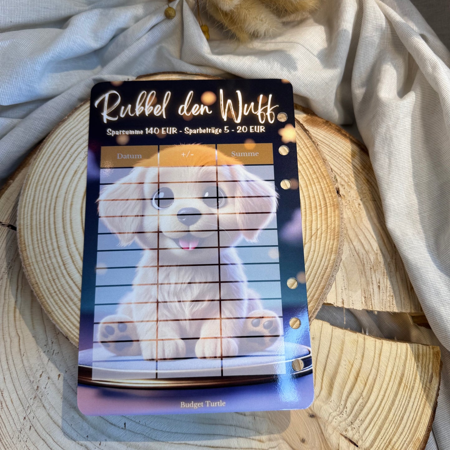 Rubbel den Wuff // Jahreschallenge // Abheftbare Challenge // Challenge mit Tracker