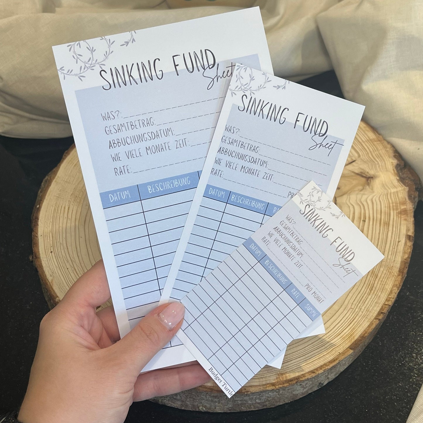 Sinking Fund Sheet // Budgetplanung // Tracker // Budget Übersicht