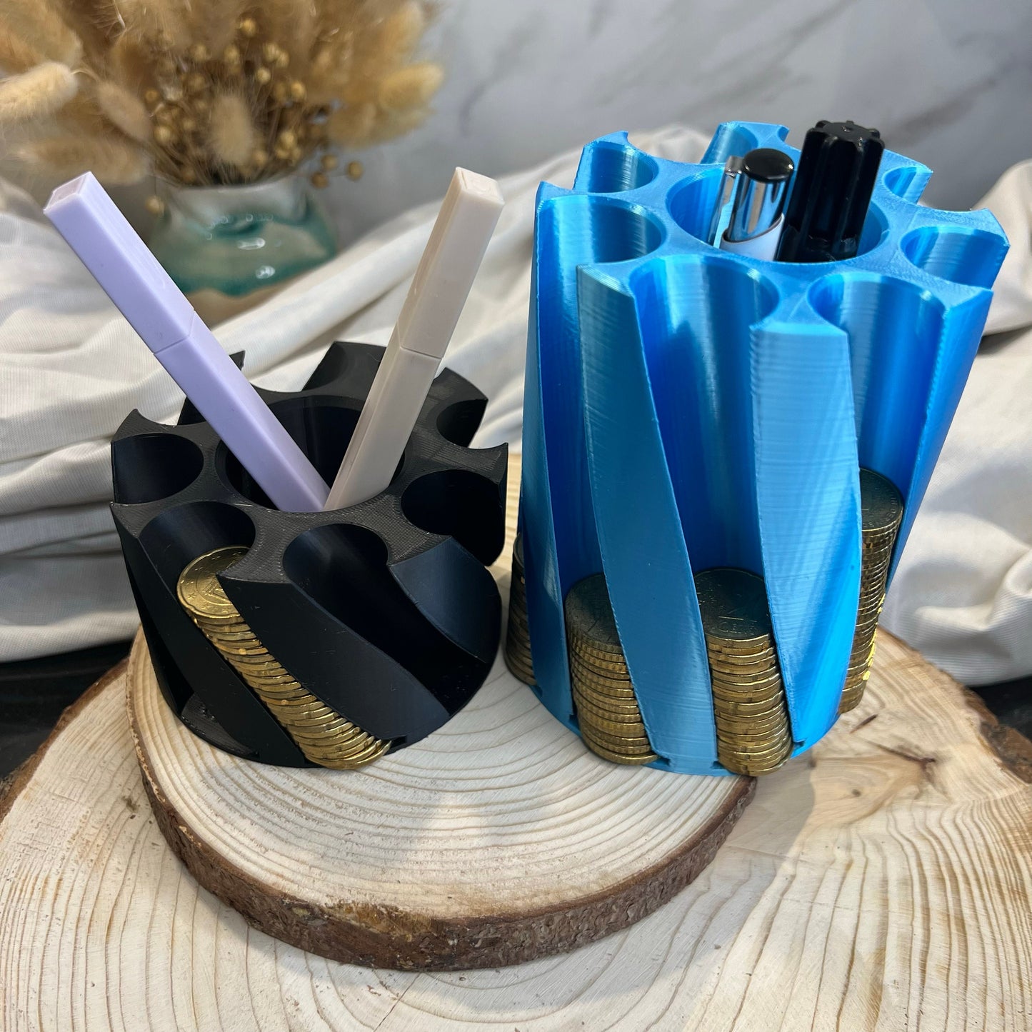 Coin holder // Coin sorter // Change holder // 3D printed change stand