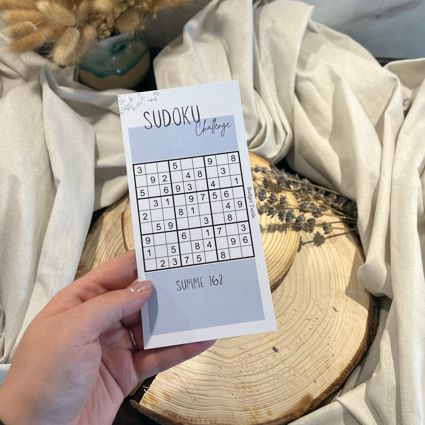 Sudoku Challenge // Budgetplanung // Sparchallenge // Challenge mit Tracker