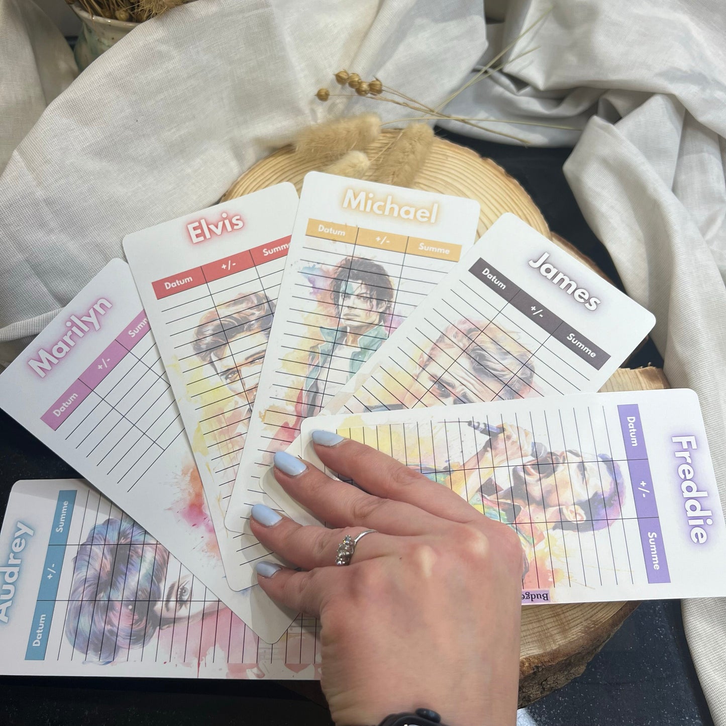 Challenge Set Ikonen // 6 Sparchallenges // Challenges mit Tracker