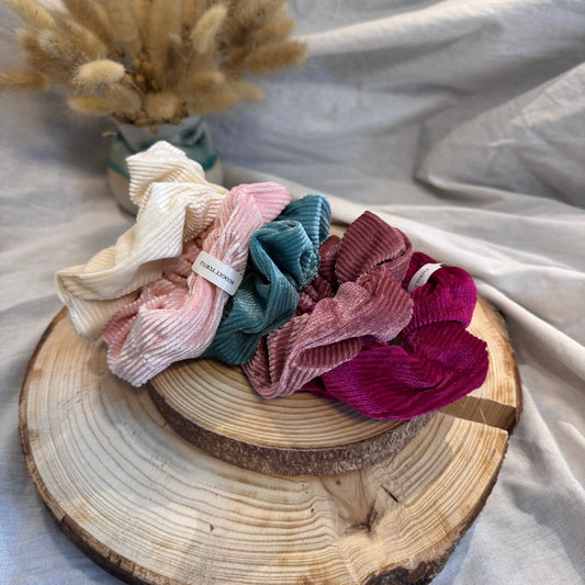 Budget Turtle Scrunchie - Samt