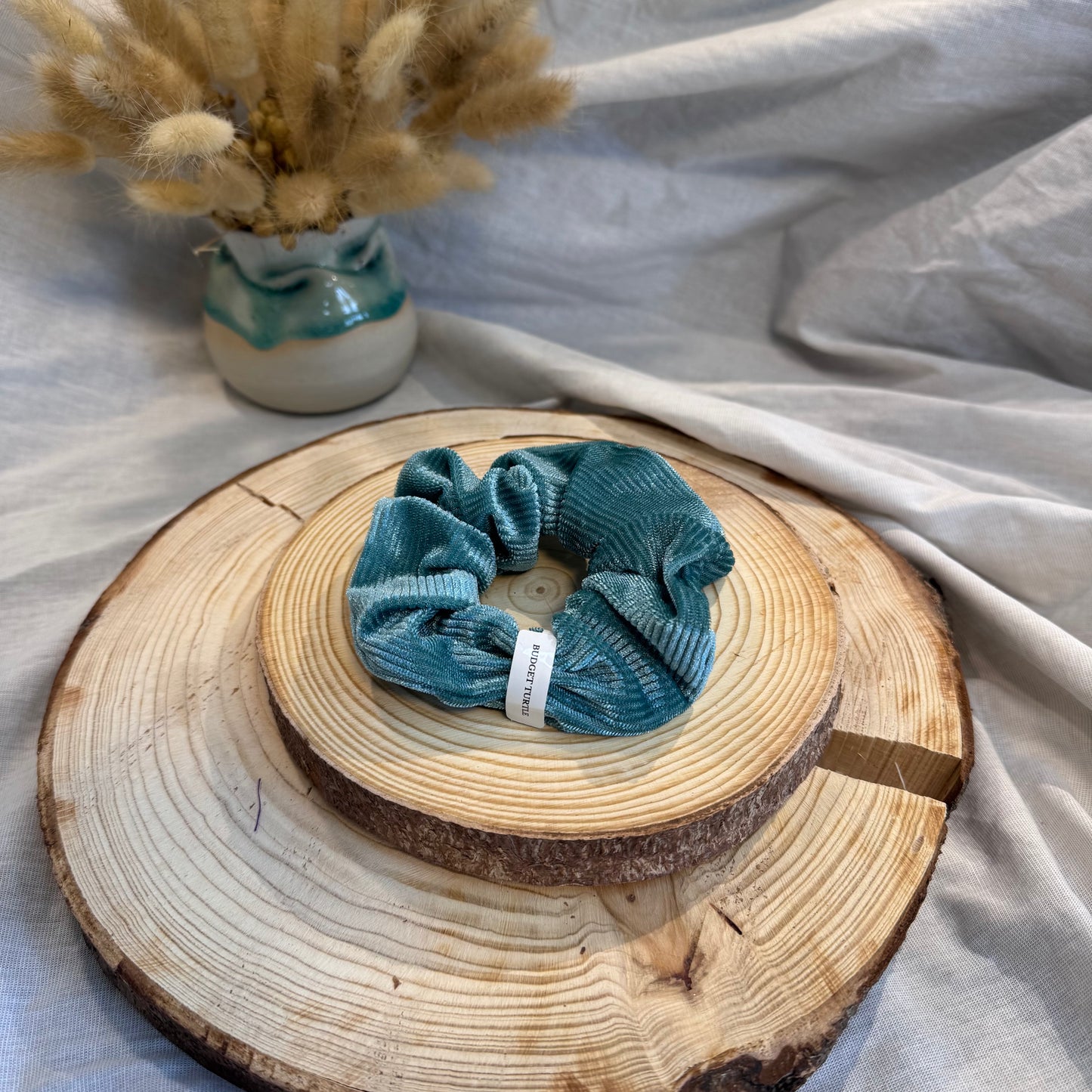 Budget Turtle Scrunchie - Samt