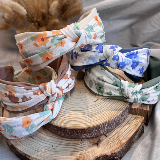 Budget Turtle Haarreif - Blumen Knoten
