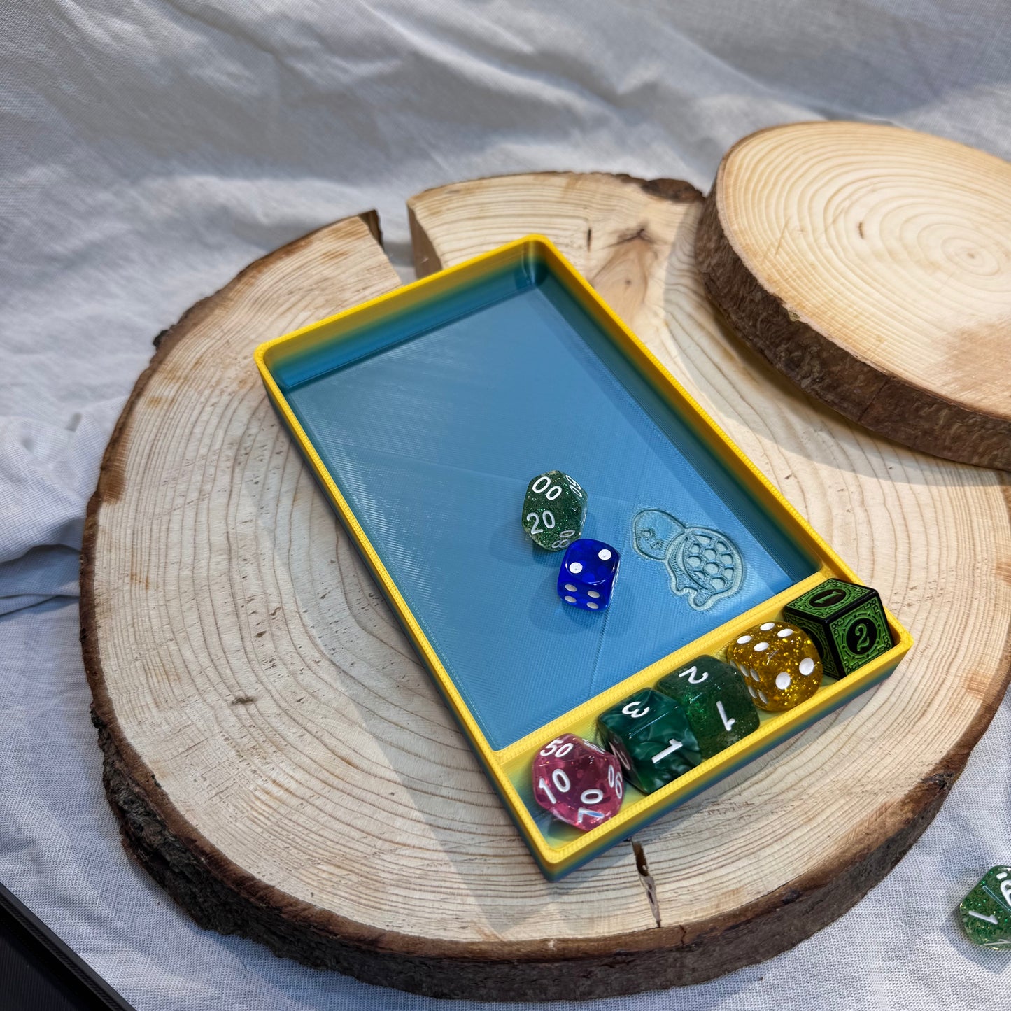 Turtle Würfelschale eckig (neue Version) // 3D gedruckt