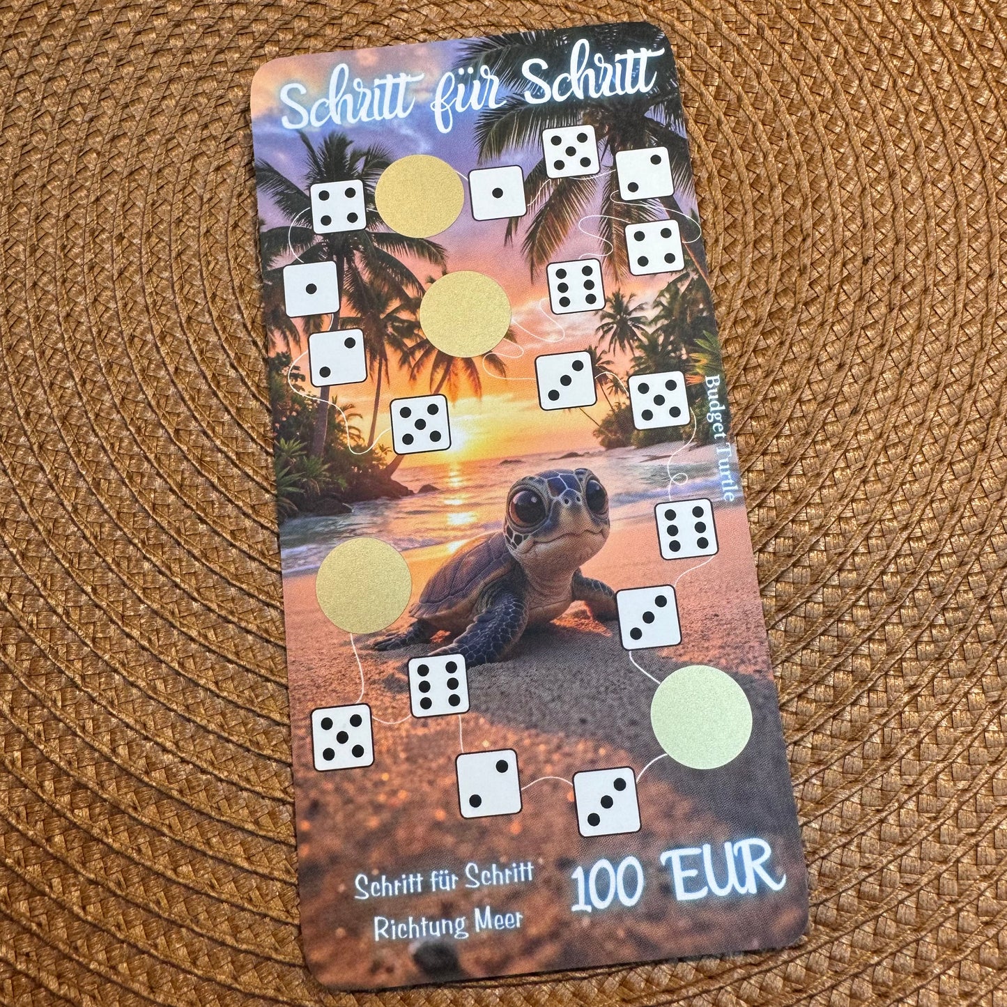 Würfel und Rubbel-Challenge Schritt für Schritt // Budgetplanung // Sparchallenge// Würfelstraße // Challenge mit Tracker
