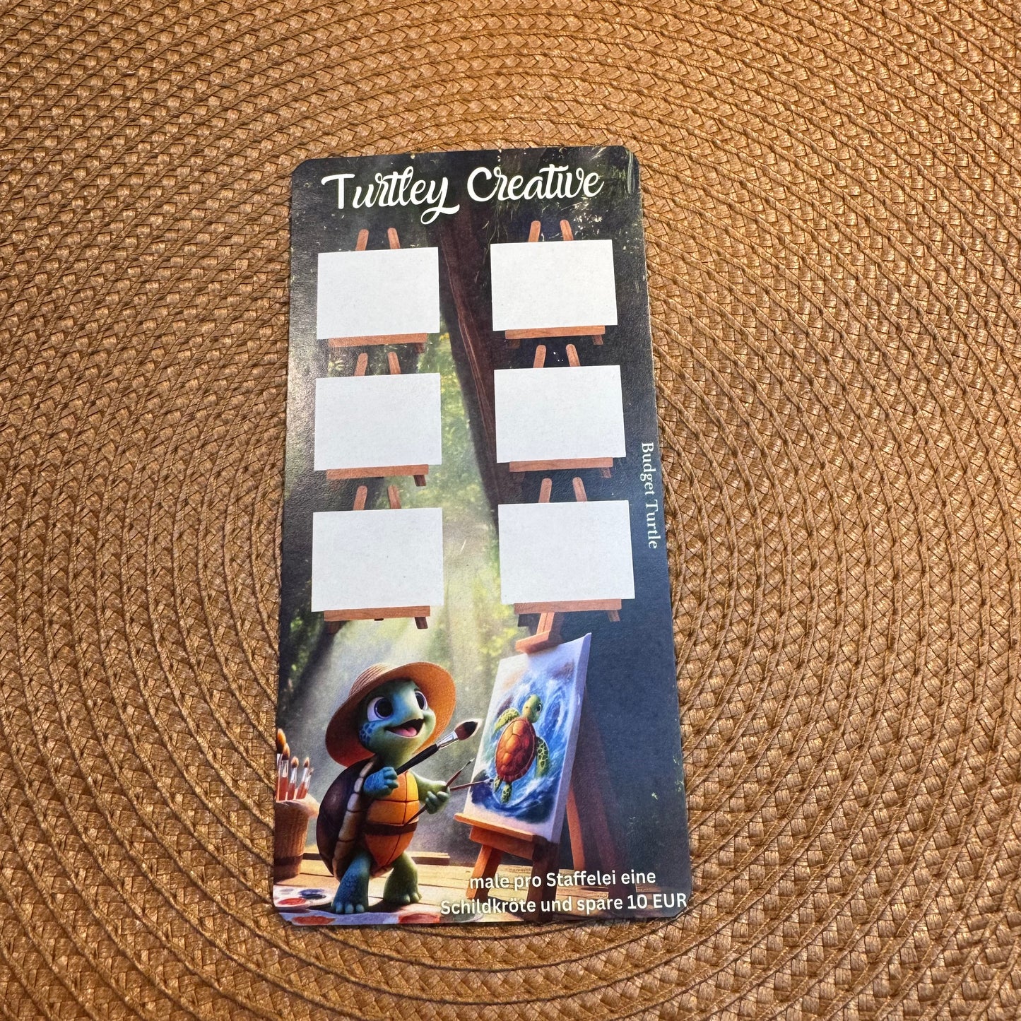 12er Set Nr. 4 - Turtle Challenges // 12 Sparchallenges