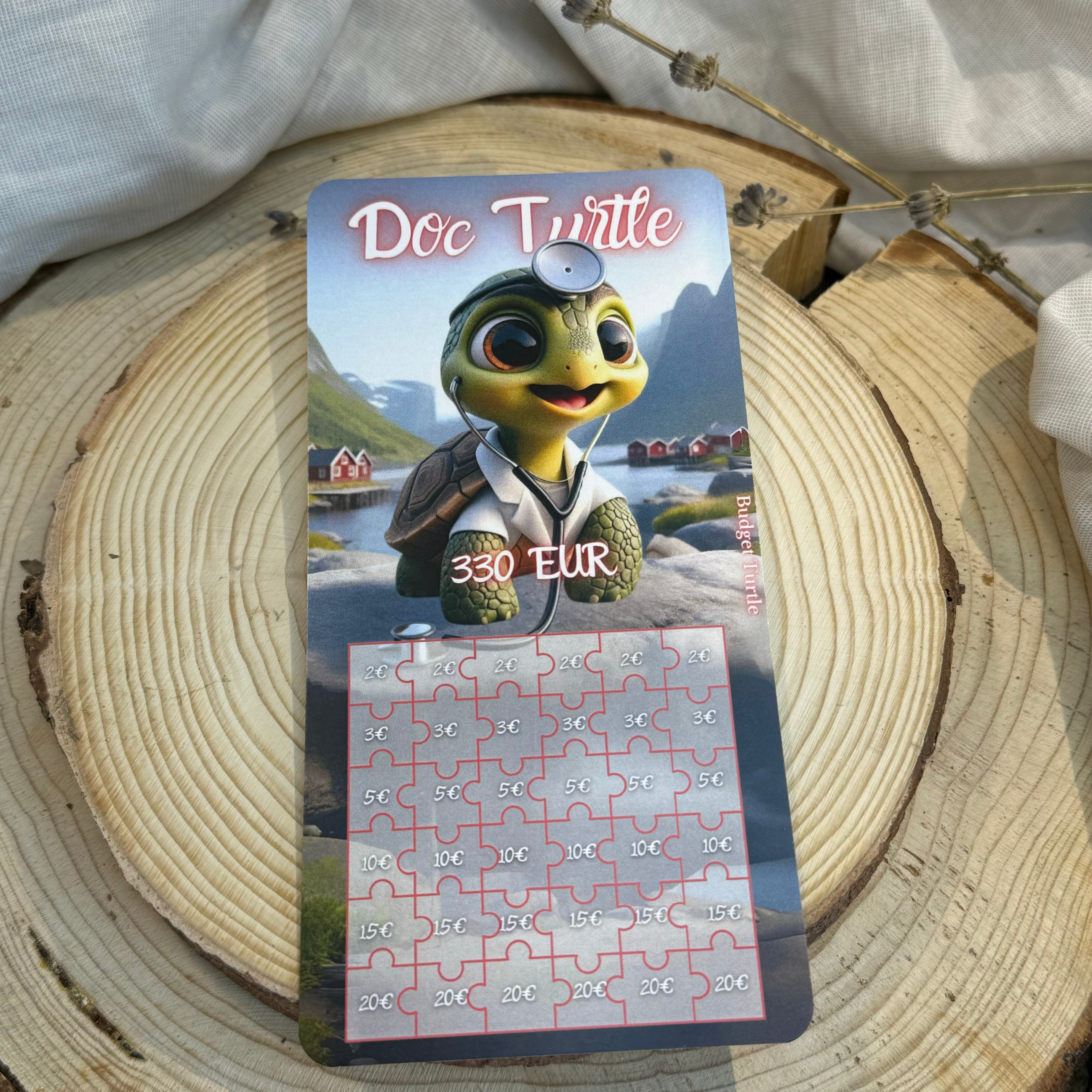 Turtle Doc Puzzle Challenge Doc Turtle // Budgetplanung // Sparchallenge// Challe ...