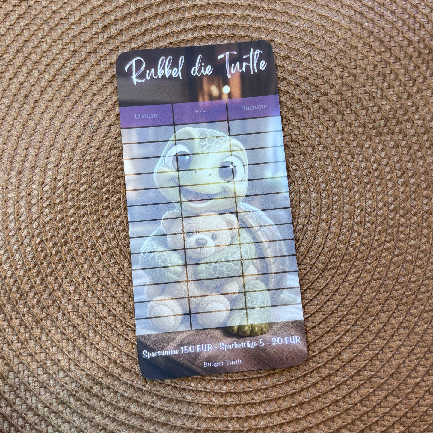 Rubbel die Turtle // Budgetplanung // Sparchallenge // Jahreschallenge mit Tracker