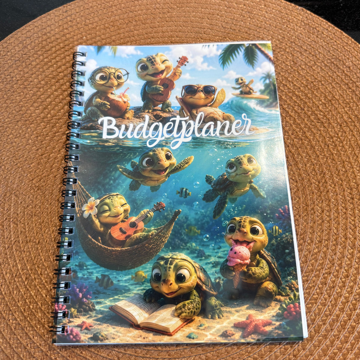 NEU Turtle Budgetplaner DinA5 // Jahresplaner zum Budgetieren // Ringbuch // Umschlagmethode