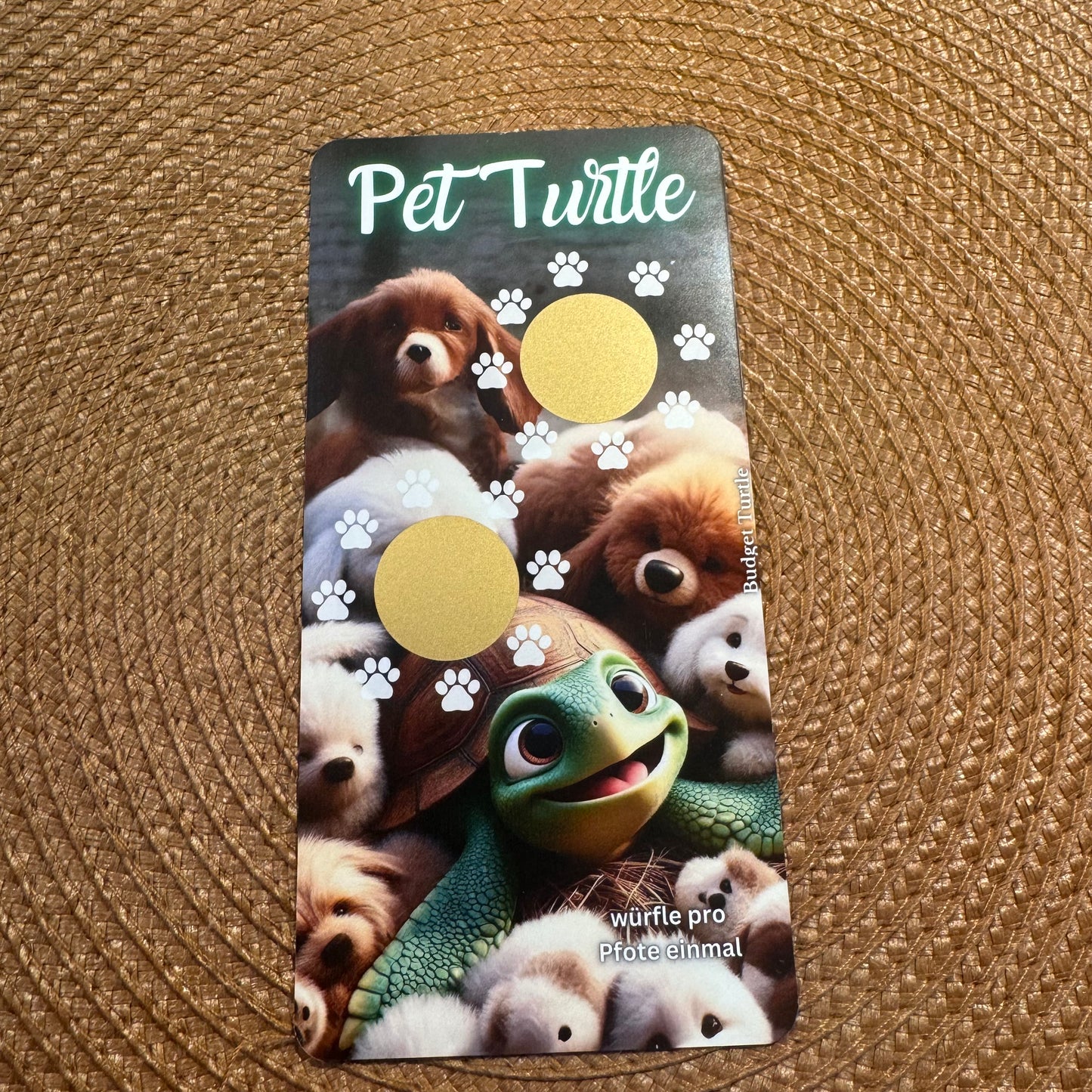 12er Set Nr. 2 - Turtle Challenges // 12 Sparchallenges