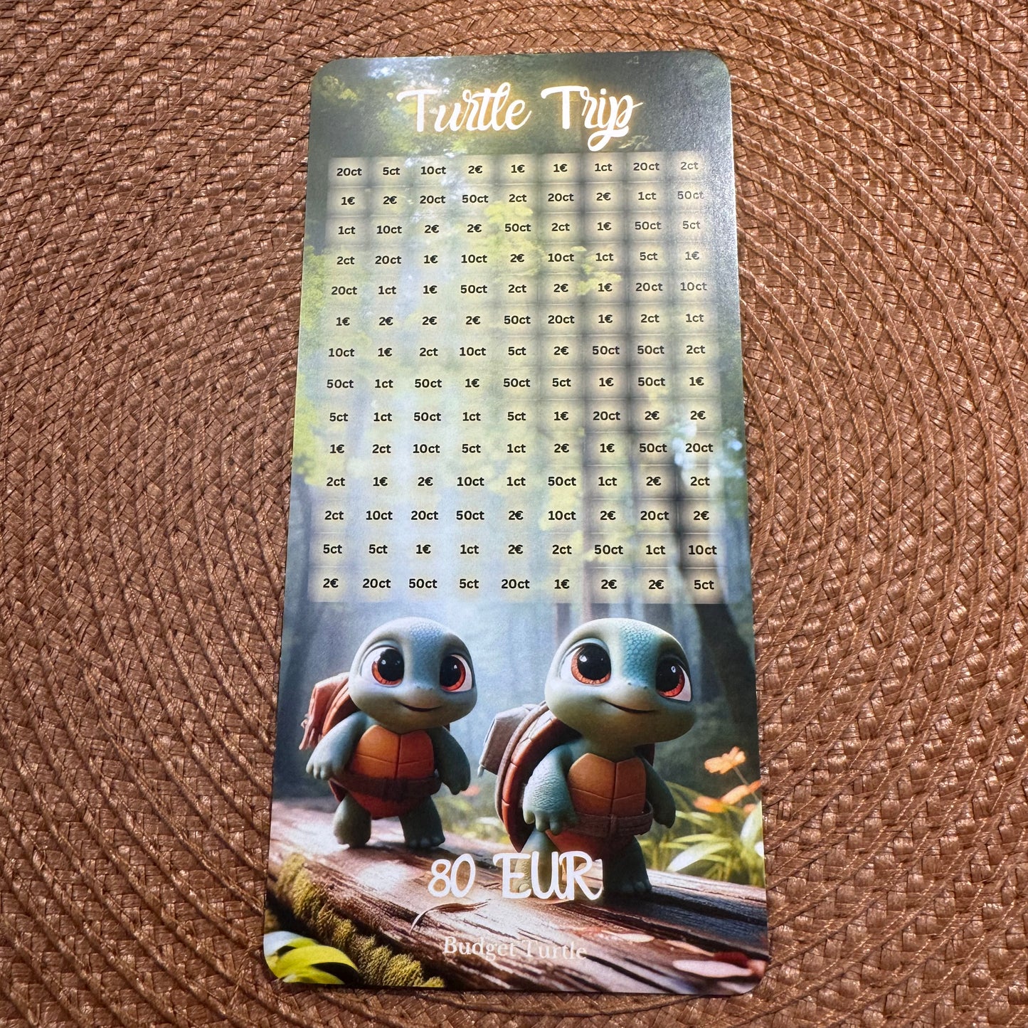 12er Set Nr. 2 - Turtle Challenges // 12 Sparchallenges