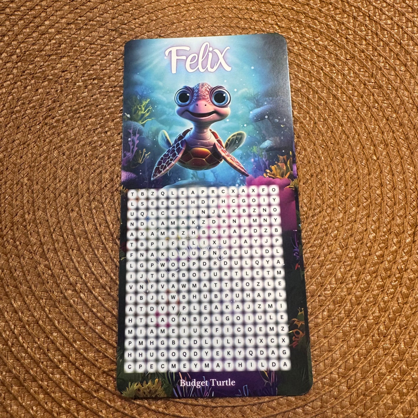 12er Set Nr. 2 - Turtle Challenges // 12 Sparchallenges