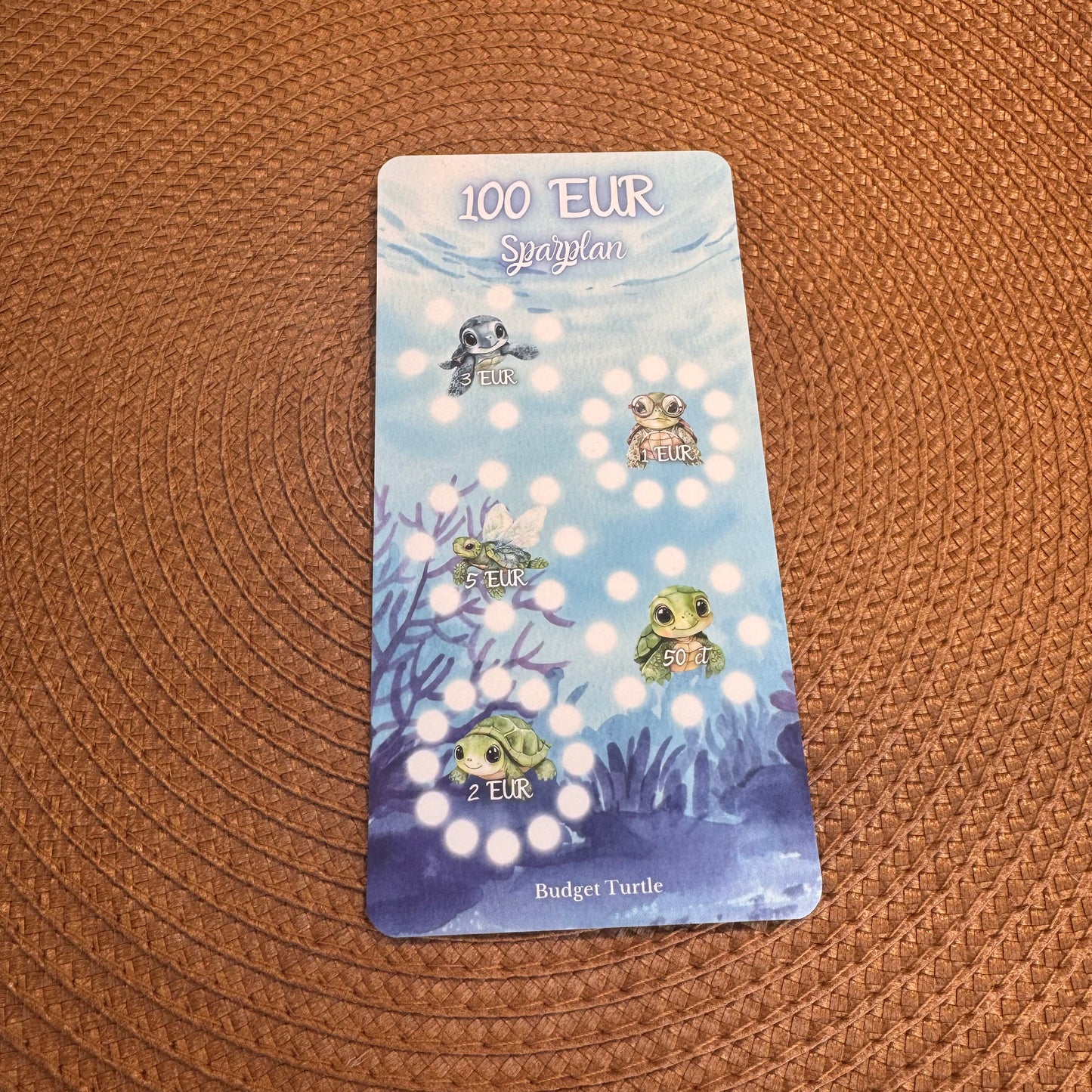 100 EUR Sparplan // Challenge mit Tracker