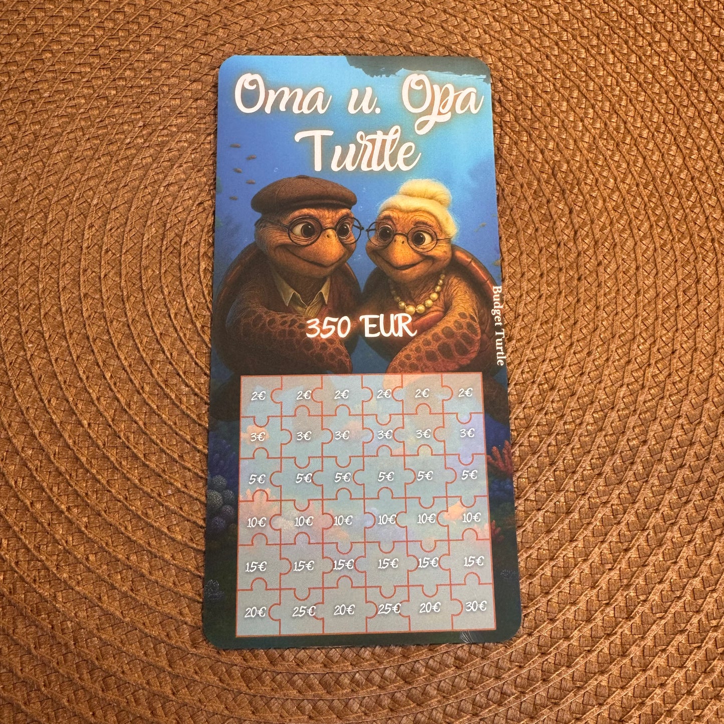 Puzzle Challenge Oma und Opa Turtle // Budgetplanung // Sparchallenge// Challenge mit Tracker