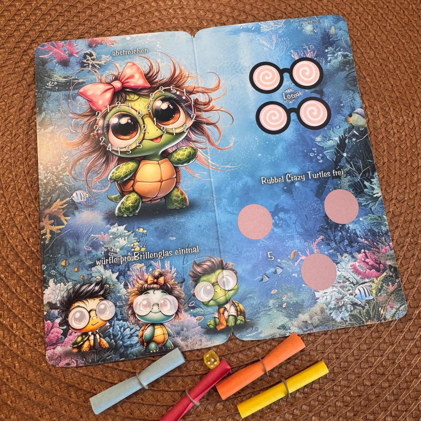 Turtley Crazy // 2er-Klappkarte // Sparchallenge  // Challenge mit Tracker