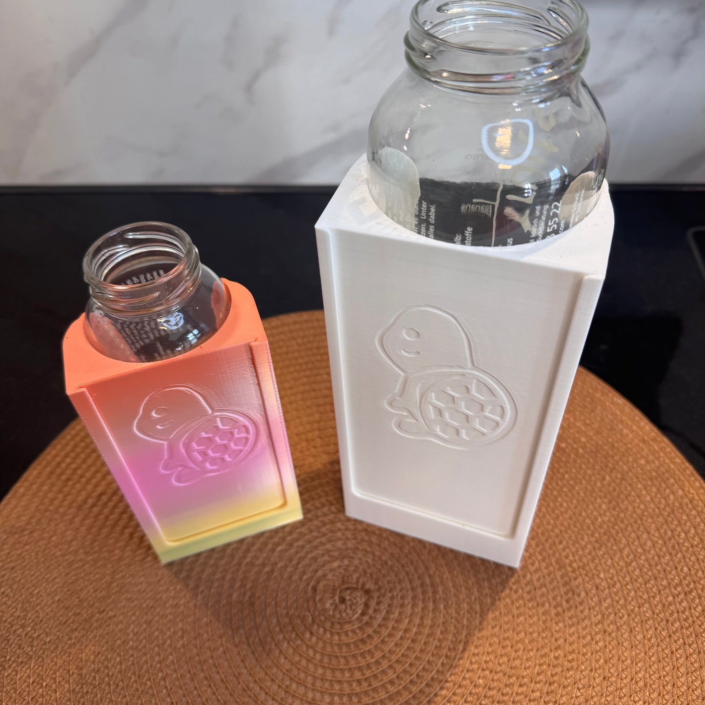 Challengehalter für True Fruits Flaschen // für A7 & A6 Challenges // 3D gedruckte Box // Spardose