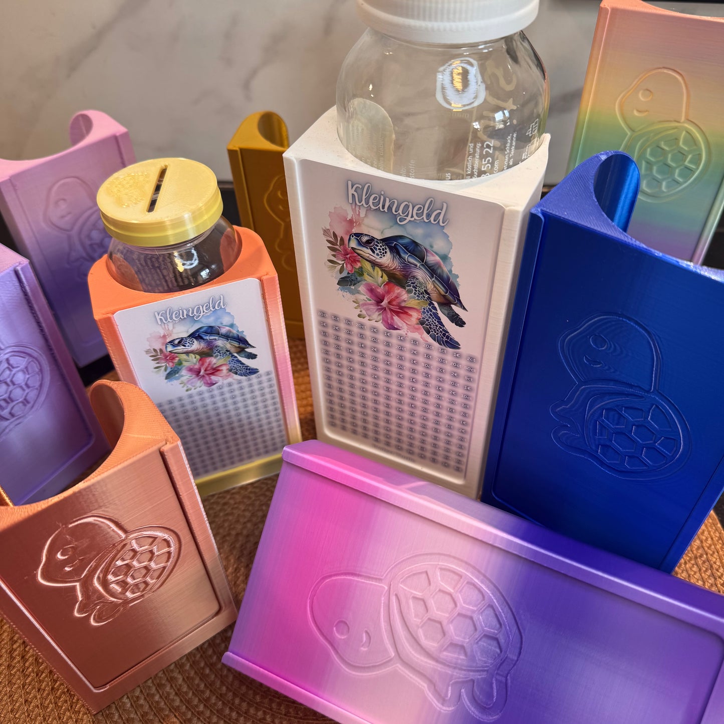 Challengehalter für True Fruits Flaschen // für A7 & A6 Challenges // 3D gedruckte Box // Spardose