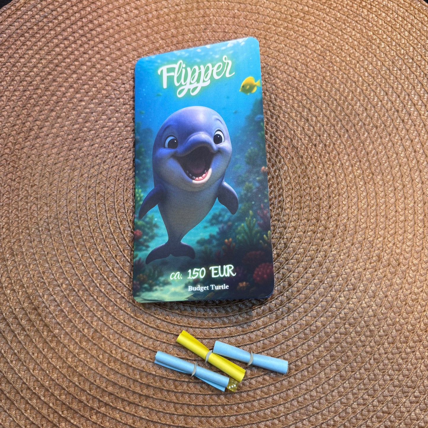 Flipper // Klappkarte // Sparchallenge  mit Würfel und Losen // Challenge mit Tracker