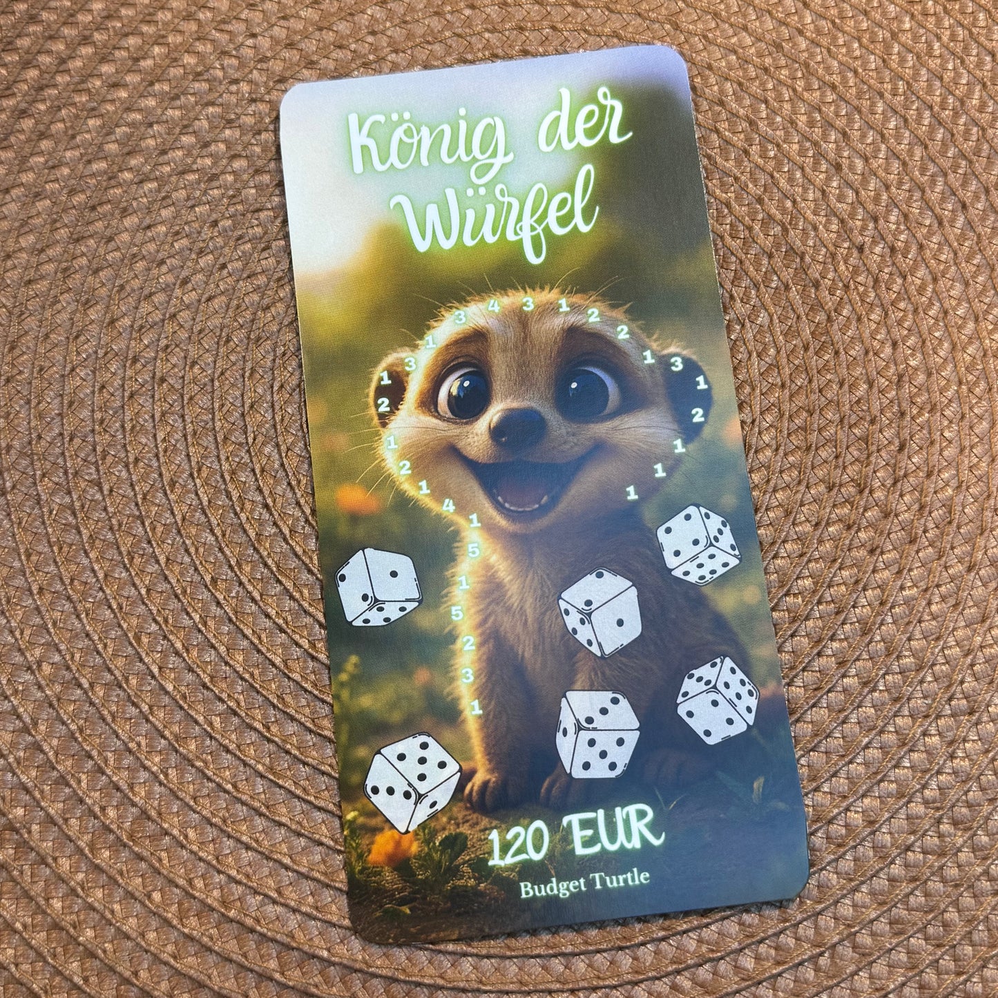 König der Würfel // Budgetplanung // Sparchallenge// Challenge mit Tracker