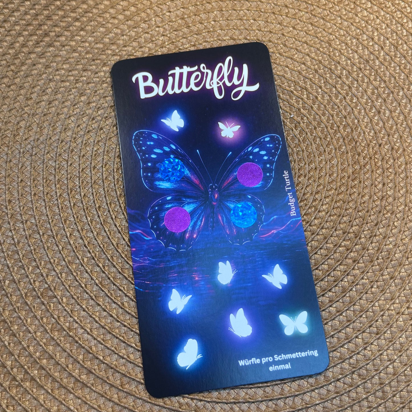 Butterfly // Budgetplanung // Würfel- & Rubel Sparchallenge // Challenge mit Tracker