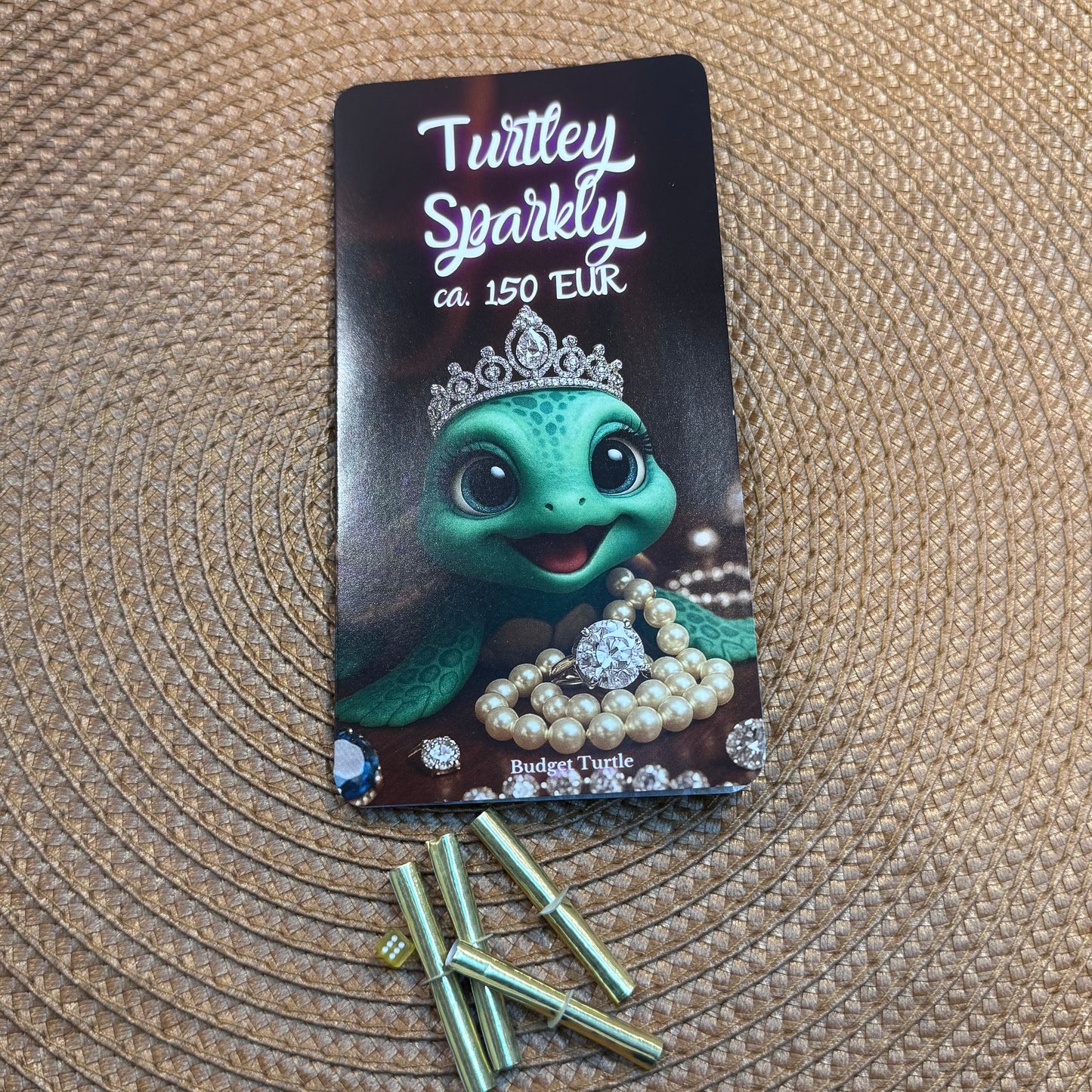 Turtley Sparkly // 2er-Klappkarte // Sparchallenge  // Challenge mit Tracker