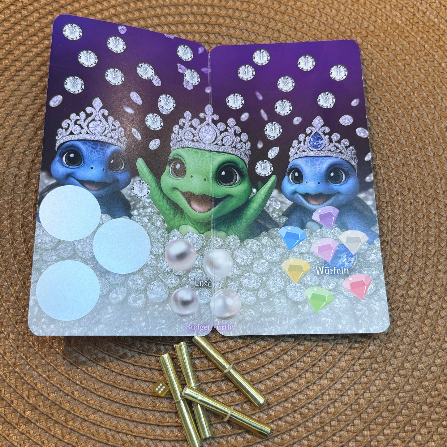 Turtley Sparkly // 2er-Klappkarte // Sparchallenge  // Challenge mit Tracker