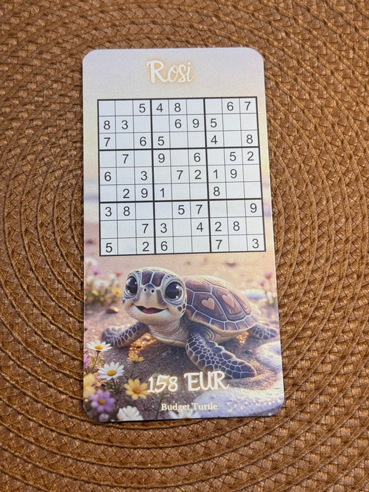 A7 Challenge Rosi // Budgetplanung // Sudoku // Challenge mit Tracker