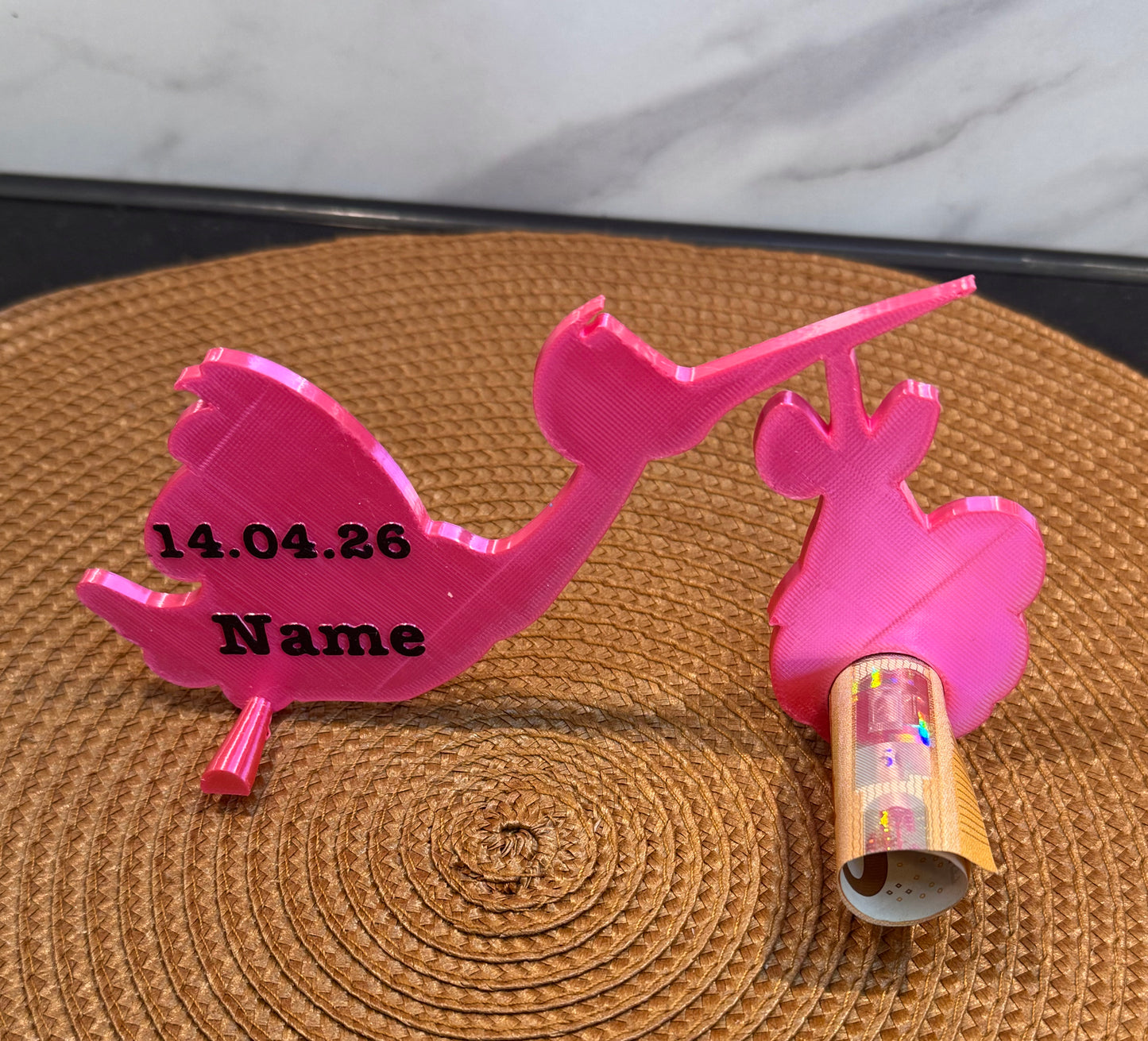 Geldgeschenk Nachwuchs// 3D gedruckt