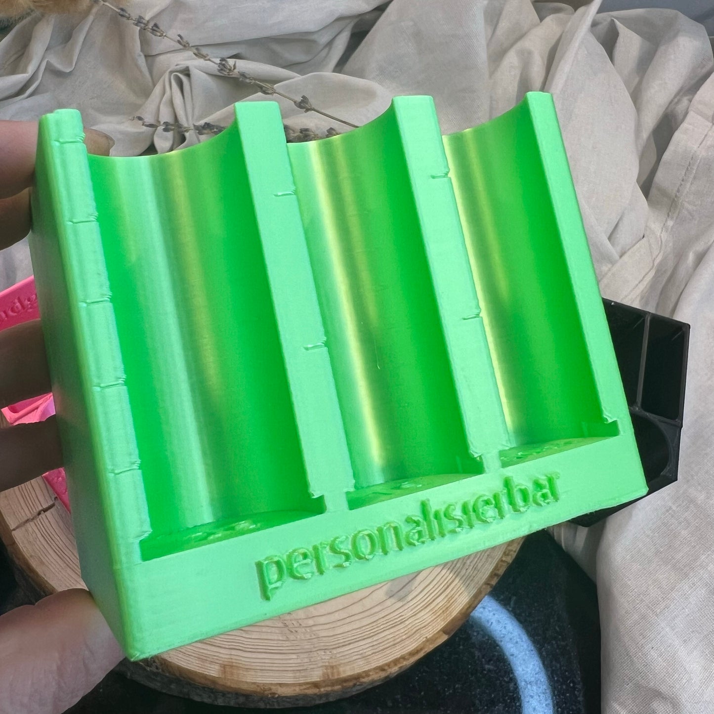 Coin holder // Coin and pen holder // 3D printed (customizable)