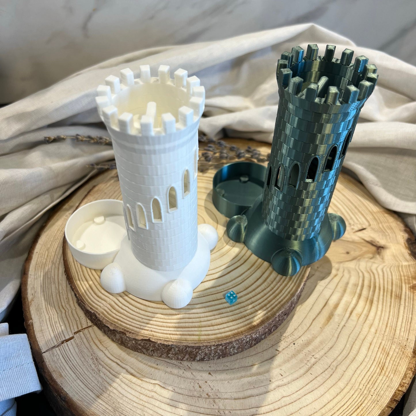Mini Turtle Tower // Würfelturm // 3D gedruckt